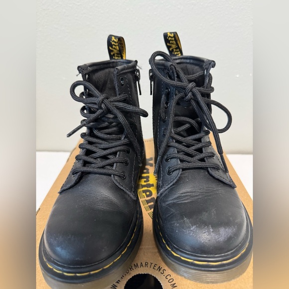 Dr Martin JUNIOR 1460 SOFTY T LEATHER LACE UP BOOTS - Picture 5 of 5